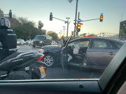  يافا: اصابة شخصين بحادث طرق بين مركبتين 